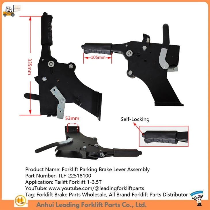 Forklift Parking Brake Lever Assembly
