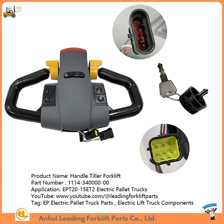 Mango de carretilla elevadora|Piezas de transpaleta eléctrica EP|Componentes de carretillas elevadoras eléctricas|1114-340000-00