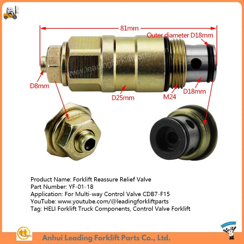 Forklift Reassure Relief Valve Forklift Reassure Relief Valve