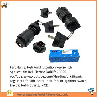 Piezas de carretilla elevadora eléctrica Heli|Interruptor de encendido con llave para carretilla elevadora|JK422