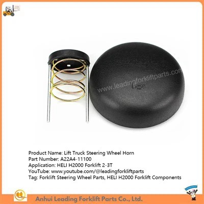 Bocina del volante del camión elevador