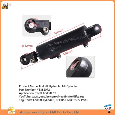 Cilindro de inclinación del montacargas